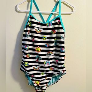 Girls one piece swimsuit